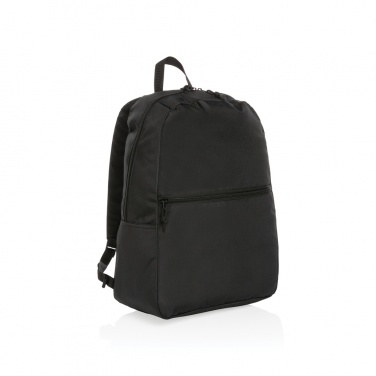 Logo trade promotional giveaways image of: Impact AWARE™ RPET lightweight backpack
