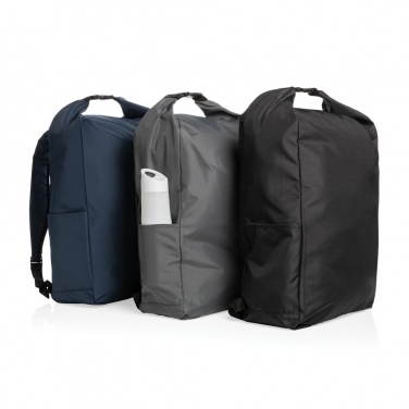 Logotrade promotional merchandise photo of: Impact AWARE™ RPET lightweight rolltop backpack