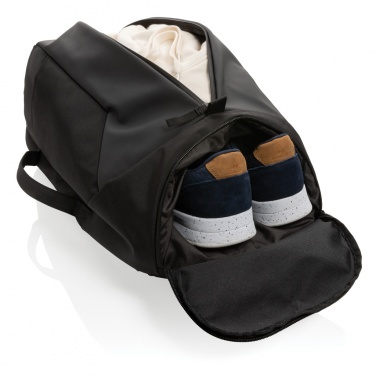 Logo trade promotional merchandise picture of: Swiss Peak AWARE™ RPET 15.6 inch work/gym backpack