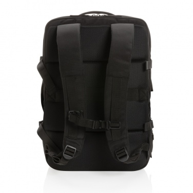 Logo trade advertising product photo of: Swiss Peak AWARE™ RPET 15.6' expandable weekend backpack