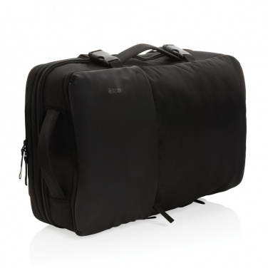Logo trade advertising products image of: Swiss Peak AWARE™ RPET 15.6' expandable weekend backpack