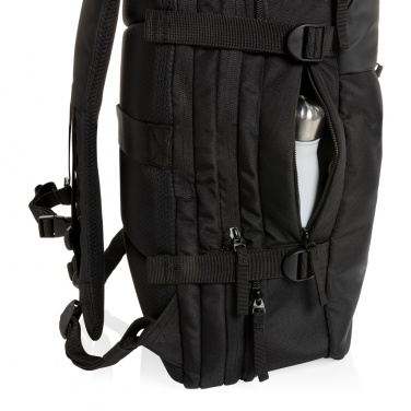 Logotrade advertising product image of: Swiss Peak AWARE™ RPET 15.6' expandable weekend backpack