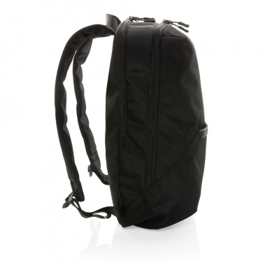 Logo trade promotional merchandise image of: Impact AWARE™ 1200D 15.6'' modern laptop backpack