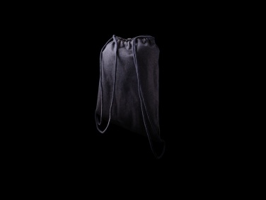 Logotrade advertising product picture of: Impact AWARE™ recycled denim drawstring backpack
