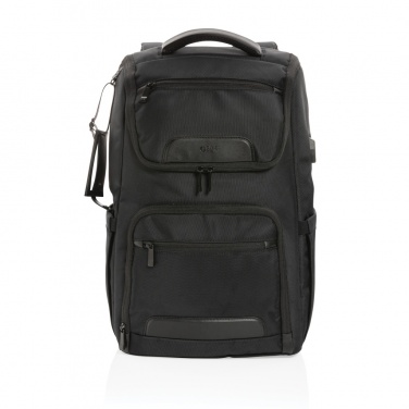 Logo trade promotional items picture of: Swiss Peak AWARE™ RPET Voyager 15.6" laptop backpack
