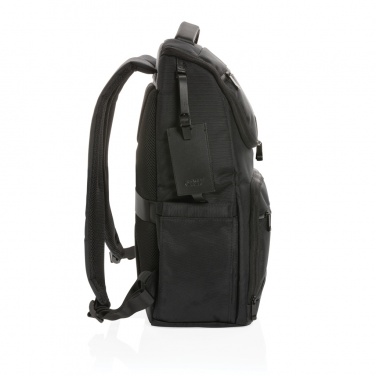 Logotrade promotional item image of: Swiss Peak AWARE™ RPET Voyager 15.6" laptop backpack