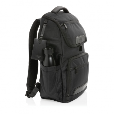 Logotrade promotional items photo of: Swiss Peak AWARE™ RPET Voyager 15.6" laptop backpack