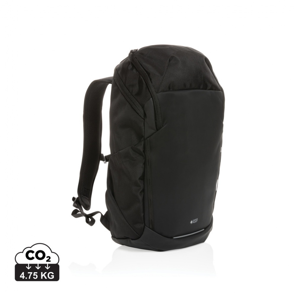 Logo trade promotional item photo of: Swiss Peak AWARE™ RPET 15.6 inch business backpack