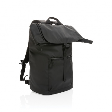 Logotrade promotional merchandise picture of: Impact AWARE™ RPET water resistant 15.6" laptop backpack