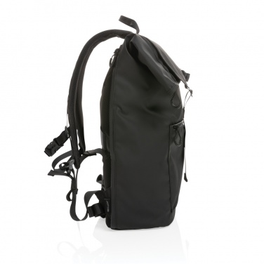 Logo trade promotional gift photo of: Impact AWARE™ RPET water resistant 15.6" laptop backpack
