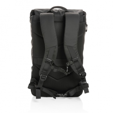 Logotrade promotional merchandise image of: Impact AWARE™ RPET water resistant 15.6" laptop backpack