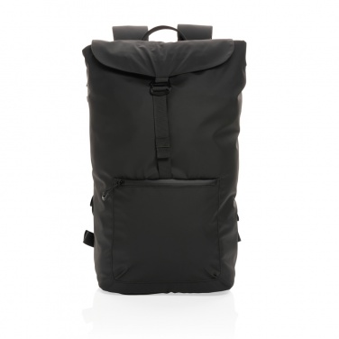 Logo trade promotional giveaway photo of: Impact AWARE™ RPET water resistant 15.6" laptop backpack