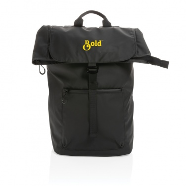 Logo trade promotional merchandise picture of: Impact AWARE™ RPET water resistant 15.6" laptop backpack