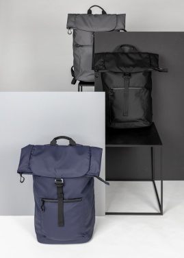 Logo trade promotional products picture of: Impact AWARE™ RPET water resistant 15.6" laptop backpack