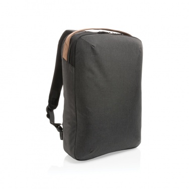 Logo trade promotional giveaways image of: Impact AWARE™ 300D two tone deluxe 15.6" laptop backpack