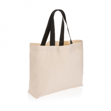 Logo trade promotional giveaway photo of: Impact Aware™ 240 gsm rcanvas large tote undyed
