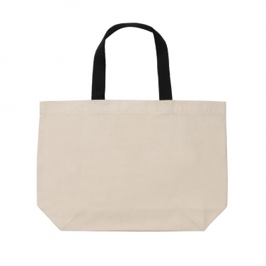 Logo trade promotional gifts picture of: Impact Aware™ 240 gsm rcanvas large tote undyed