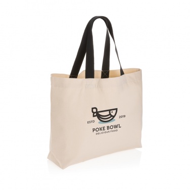 Logotrade promotional product picture of: Impact Aware™ 240 gsm rcanvas large tote undyed