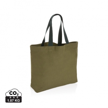 Logo trade advertising product photo of: Impact Aware™ 240 gsm rcanvas large tote undyed