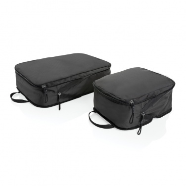 Logotrade promotional merchandise photo of: Swiss Peak Ridge AWARE™ RPET compression travel cubes 2pc