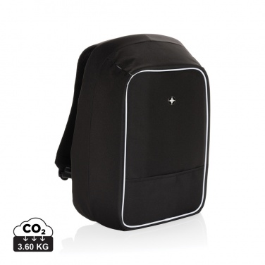 Logo trade corporate gifts image of: Swiss Peak AWARE™ anti-theft 15.6" laptop backpack