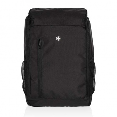 Logotrade promotional giveaway image of: Swiss Peak AWARE™ easy access 15.6'' laptop backpack