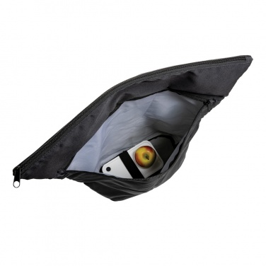 Logo trade corporate gifts image of: Dillon AWARE™ RPET lightweight foldable backpack