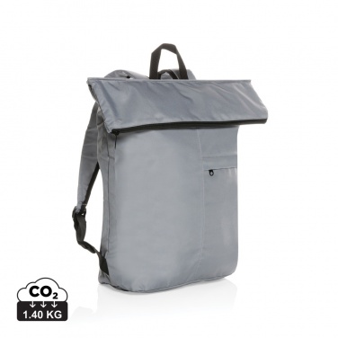 Logotrade advertising product image of: Dillon AWARE™ RPET lightweight foldable backpack