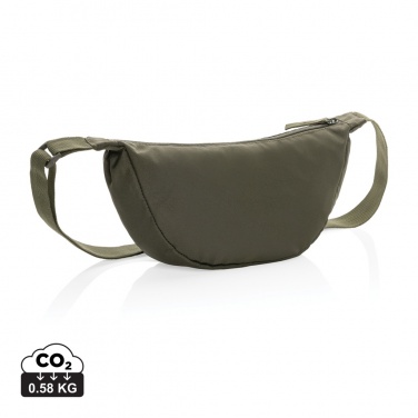 Logotrade business gift image of: Crescent AWARE™ RPET half moon sling bag