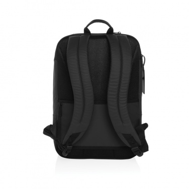 Logotrade promotional merchandise image of: Armond AWARE™ RPET 15.6 inch deluxe laptop backpack