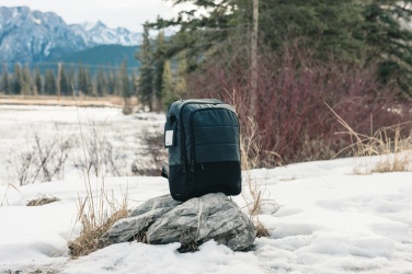 Logo trade promotional products image of: Armond AWARE™ RPET 15.6 inch deluxe laptop backpack
