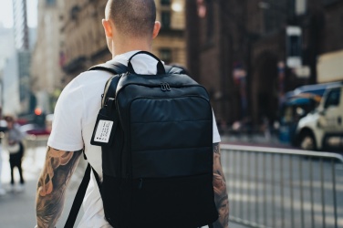 Logotrade promotional merchandise picture of: Armond AWARE™ RPET 15.6 inch deluxe laptop backpack