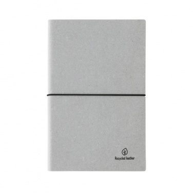 Logo trade advertising product photo of: A5 recycled leather notebook