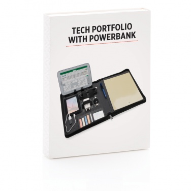 Logotrade promotional merchandise picture of: Tech portfolio with powerbank