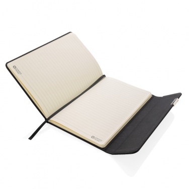 Logo trade advertising products picture of: Swiss Peak deluxe A5 notebook and pen set