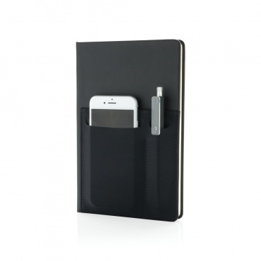 Logo trade corporate gifts picture of: A5 Deluxe notebook with smart pockets