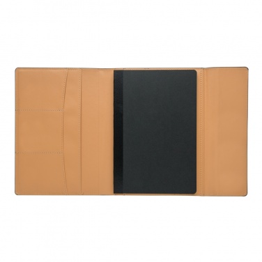 Logo trade business gifts image of: A5 Deluxe design notebook cover