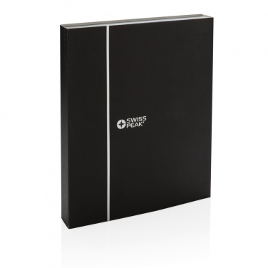 Logo trade promotional gifts image of: Refillable notebook and pen set
