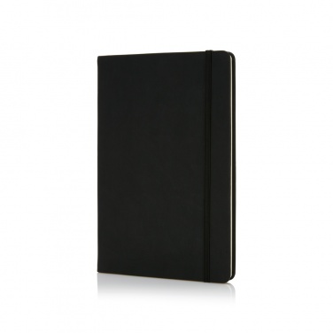 Logotrade promotional giveaway image of: Deluxe hardcover PU A5 notebook