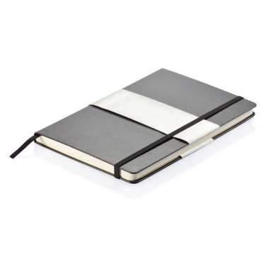 Logo trade advertising product photo of: Deluxe hardcover A5 notebook