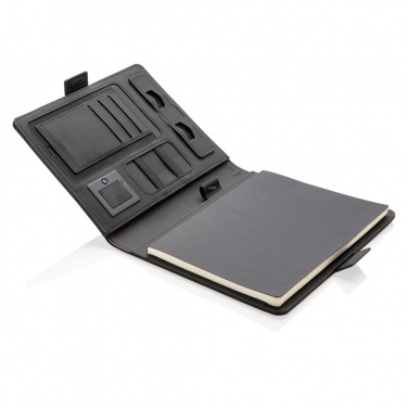 Logo trade promotional gift photo of: Air 5W wireless charging notebook cover A5