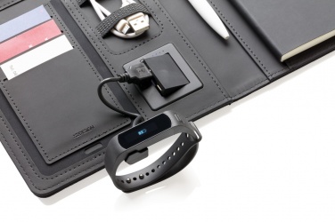 Logotrade promotional merchandise photo of: Air 5W wireless charging notebook cover A5