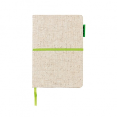 Logotrade advertising products photo of: A5 jute notebook
