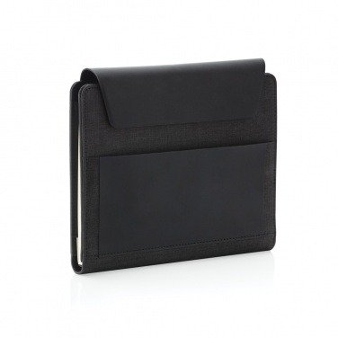 Logotrade corporate gift image of: Fiko wireless charging A5 portfolio with powerbank