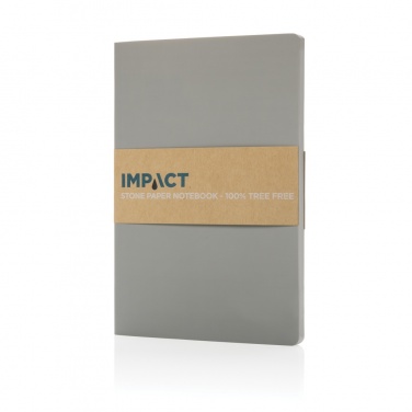 Logo trade promotional gift photo of: Impact softcover stone paper notebook A5