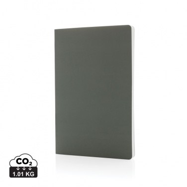 Logo trade promotional products image of: Impact softcover stone paper notebook A5