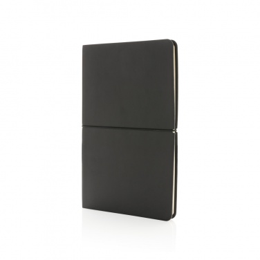 Logo trade promotional products picture of: Modern deluxe softcover A5 notebook