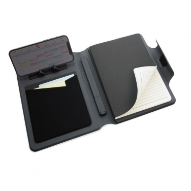 Logo trade advertising products picture of: Artic Magnetic 10W wireless charging A5 notebook