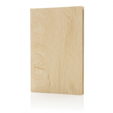 Logo trade promotional gift photo of: Kavana wood print A5 notebook