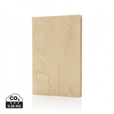 Logotrade promotional gifts photo of: Kavana wood print A5 notebook